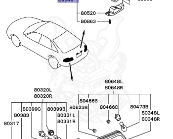 Mitsubishi - Galant - E74A - 1992 - LNGF - 6A12