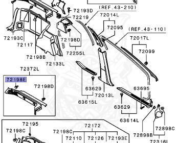 Mitsubishi - Legnum VR-4 - EC5W - 1998 - LYGF - 6A13