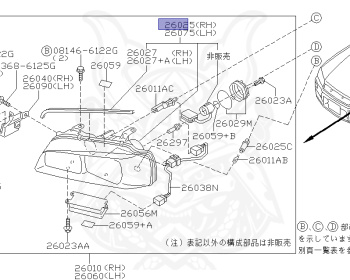 Nissan - Skyline - R34 25GT - ENR34 - 1999 - 25GT FOUR - 2 door hard top (2K) - MANUAL TRANS 5-SPEED(MT.F5) - Hi-cast 4-link (IRS.4WD) - RB25DE