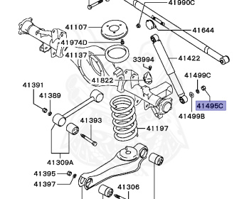 Mitsubishi - Delica - PD6W - 1994 - HSEUE5 - 6G72