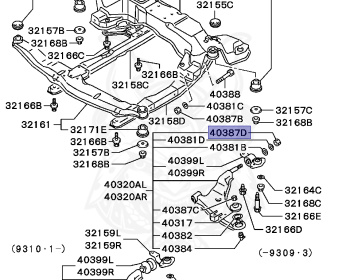 Mitsubishi - GTO - Z16A - 1997 - MNPM2 - 6G72