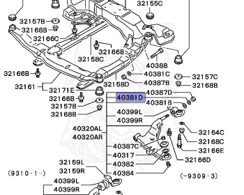 Mitsubishi - GTO - Z16A - 1997 - MNPM2 - 6G72