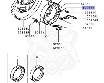 Mitsubishi - Galant - EC1A - 1996 - PRGC6 - 4G93