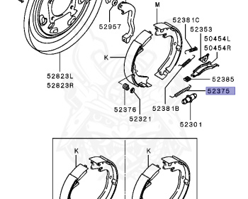 Mitsubishi - Grandis - NA4W - 2003 - LRGY - 4G69