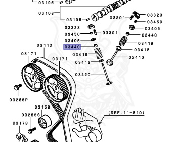 Mitsubishi - Galant - E33A - 1990 - SRSS - 4G63