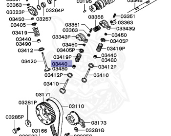 Mitsubishi - Mirage - CA2A - 1994 - MNDE - 4G15