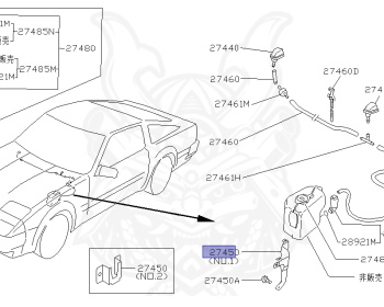 Nissan - Fairlady Z - Z31 - 1986 - ZX - MANUAL TRANSMISSION(MT) - T-bar roof (KZ#) - VG30T