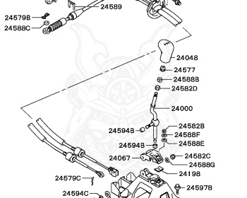 Mitsubishi - Galant - EA1A - 1997 - SNGC - 4G93