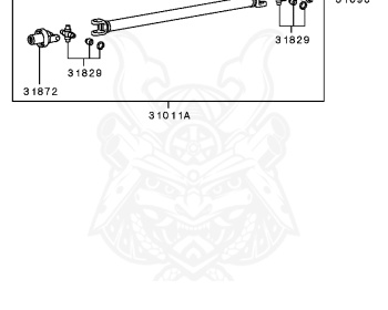 Mitsubishi - Delica Van - P05W - 1993 - SNUT - 4D56