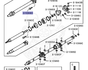 Mitsubishi - GTO - Z16A - 1997 - MRPM - 6G72