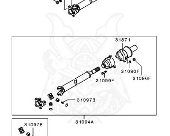 Mitsubishi - Delica - PD8W - 1995 - NSEUF7 - 4M40