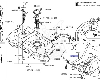 Mitsubishi - RVR - GA3W - 2012 - XTSHZ - 4B10