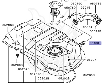 Mitsubishi - Outlander - CW4W - 2005 - XTXH5 - 4B11