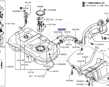 Mitsubishi - RVR - GA4W - 2019 - XTSXZ - 4J10