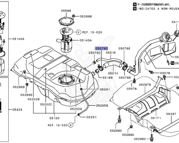 Mitsubishi - RVR - GA4W - 2011 - XTLX - 4J10