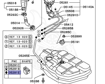 Mitsubishi - Libero - CD5W - 1994 - HLNHE - 4G93