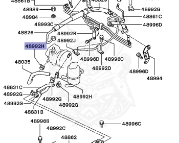 Mitsubishi - Mirage - CA4A - 1996 - MRGH - 4G92