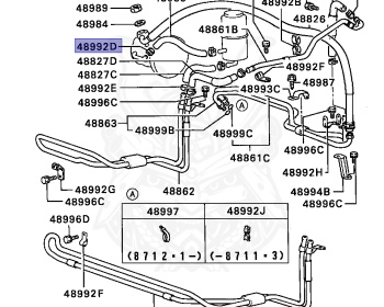 Mitsubishi - Galant - E35A - 1990 - SNXM2 - 4G67