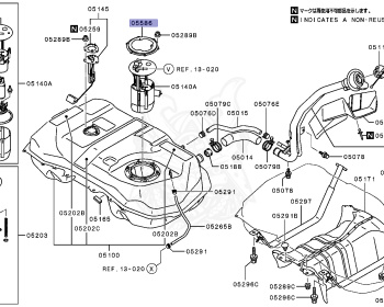 Mitsubishi - RVR - GA4W - 2011 - XTHXZ - 4J10