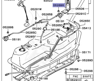 Mitsubishi - Delica - PD6W - 1995 - HSEUE5 - 6G72