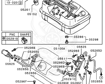 Mitsubishi - Pajero - V26WG - 1990 - RXF1 - 4M40