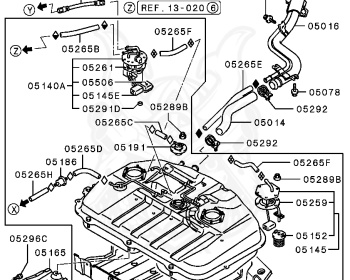 Mitsubishi - RVR - N23WG - 1993 - SNXF - 4G63