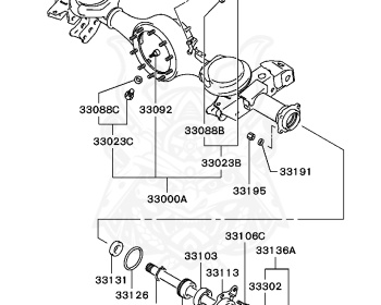 Mitsubishi - Pajero - V23W - 1995 - GNXE - 6G72