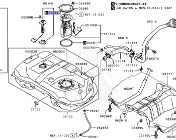 Mitsubishi - Eclipse Cross - GK1W - 2021 - XTPXZ2 - 4B40