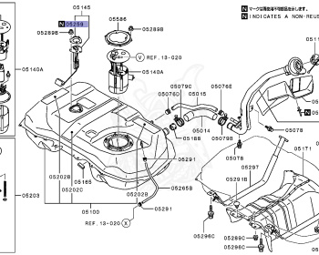 Mitsubishi - RVR - GA3W - 2014 - XTLHZ - 4B10