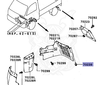 Mitsubishi - Minicab Truck - U42T - 1994 - HFS6 - 3G83