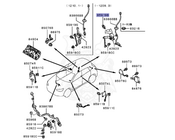 Mitsubishi - RVR - GA3W - 2010 - XTHH - 4B10