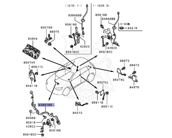Mitsubishi - RVR - GA3W - 2010 - XTHH - 4B10