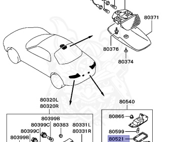 Mitsubishi - FTO - DE3A - 1994 - HNFH - 6A12