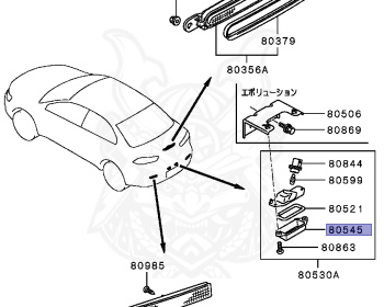 Mitsubishi - Galant Fortis - CY4A - 2008 - STPH - 4B11
