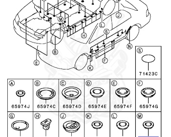 Mitsubishi - Lancer - CS6A - 2004 - SRXE2 - 4G94