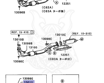Mitsubishi - Mirage - C83A - 1987 - MNDM - 4G61
