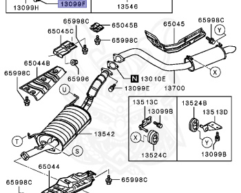 Mitsubishi - Pajero - V97W - 2007 - LYHY - 6G75