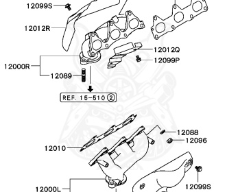 Mitsubishi - FTO - DE3A - 1994 - HNGH - 6A12
