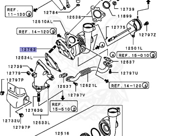 Mitsubishi - Galant VR-4 - EC5A - 2000 - SNGF3 - 6A13