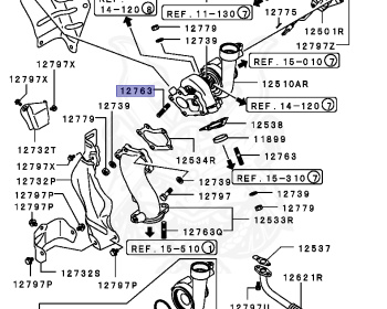 Mitsubishi - Legnum VR-4 - EC5W - 1996 - LYGF - 6A13
