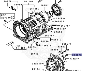 Mitsubishi - Pajero - V25W - 1992 - GRXM1 - 6G74