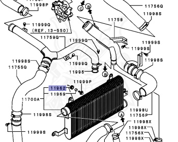 Mitsubishi - Legnum VR-4 - EC5W - 2001 - LYGF - 6A13