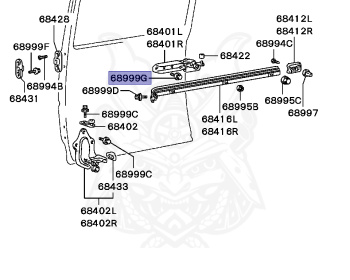 Mitsubishi - Delica Van - P27V - 1998 - LNJ - 4G63