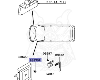 Mitsubishi - Delica - PF6W - 1997 - HSEXE2 - 6G72