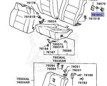Mitsubishi - Mirage - C53A - 1987 - MNUM - 4G61