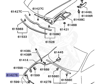 Mitsubishi - Diamante - F46A - 2004 - TYHC - 6G72