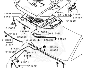 Mitsubishi - Lancer Evolution VII - CT9A - 2001 - SNGFZ - 4G63