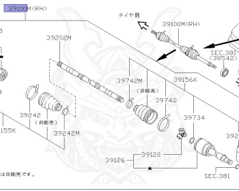 Nissan - Stagea - 260RS Autech - WGNC34 - 1997 - 260RS - WAGON(W) - 4 WHEEL DRIVE(4WD) - MANUAL TRANSMISSION(MT) - RB26DETT