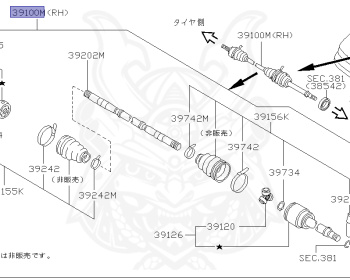 Nissan - Skyline GT-R - BCNR33 - 1995 - GTR TYPE - 2 door hard top (2K) - 4 WHEEL DRIVE(4WD) - MANUAL TRANS 5-SPEED(MT.F5) - HICAS - RB26DETT