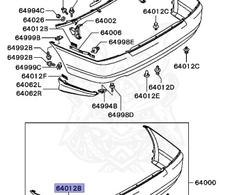 Mitsubishi - Mirage - CJ1A - 1998 - DRUE - 4G13
